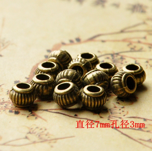 Плетеный ретро металлический аксессуар с аксессуарами ручной работы, бронзовый фонарь, связать своими руками