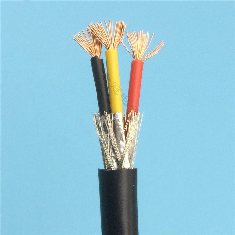 Pure copper RVVP3 core*0 12 0 2 0 5 0 5 1 5 1 5 2 5 masking line signal line 3*0 5