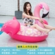 Quá khổ bơm hơi kỳ lân gắn tôm hùm cá voi đen bơi vòng trắng thiên nga flamingo cá voi xanh vịt vàng nổi hàng - Cao su nổi