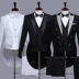 Hot-bán Halloween tuxedo nam chú rể phù dâu phù hợp với phép thuật hiển thị chủ hàng năm của trang phục vũ điệu 