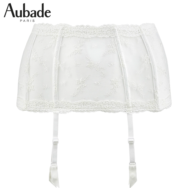 Pháp sang trọng Aubade tráng cô dâu garter Isfahan loạt HC52 phụ kiện thời trang 