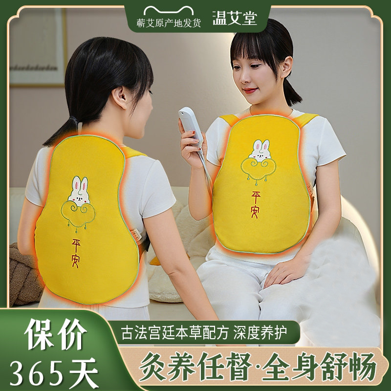 Electric Heating Adult Backpack Heating Vest Moxibustion Hot Compress Shoulder Protector Warm Shoulder and Neck Moxa Grass Waist Warmer