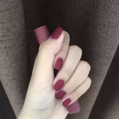 Plum color matte purple nail polish 2020 new net red pop color jam plum purple nail shop dedicated
