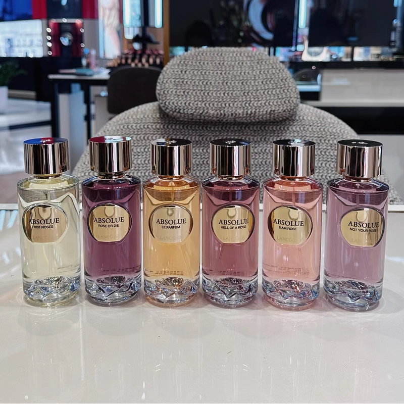 Lancôme 2024 New Collection of Pure Rose Perfumes: Morning Dew, Falling Moon, Rose Thunder, Twilight, Midsummer, Oud