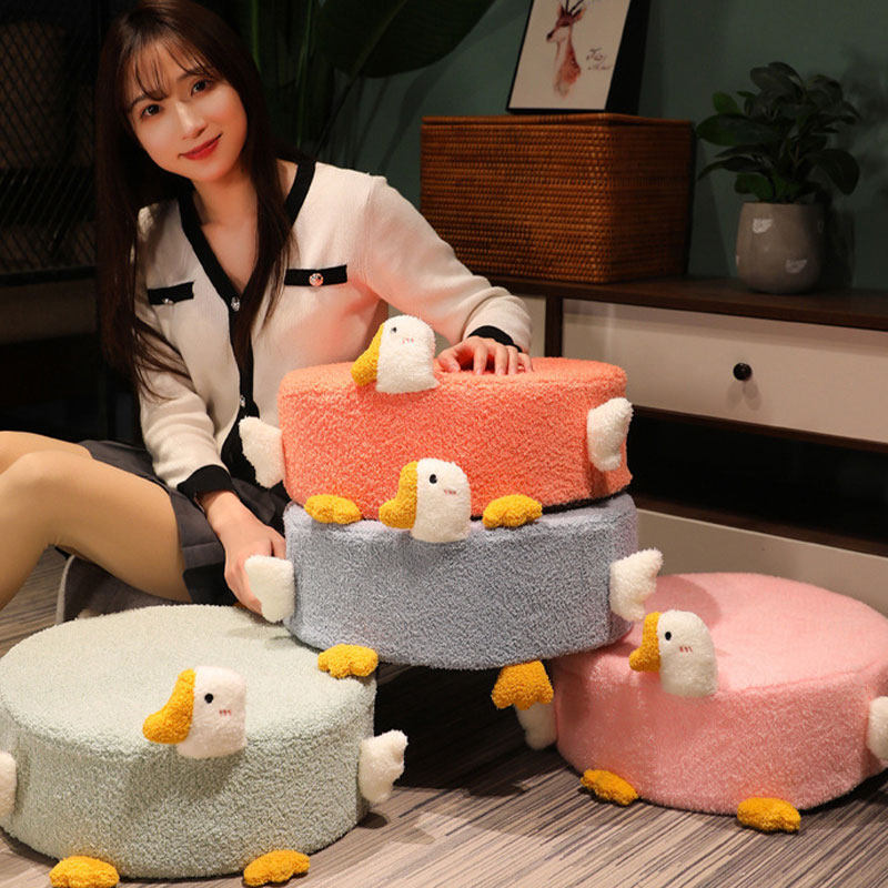 Summer Cool Cushion Bedroom Cushion Floor Sloth Sofa Ground Floor Mat Chair Mat Children Heightening Stool Cushion Butt Cushion