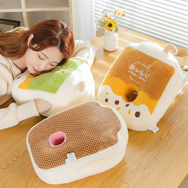 Milk Tea Hug Pillow Afternoon Nap Pillow Groveling Pillow Elementary School Kids Afternoon Nap Pillow Groveling Sleepyzer Office Afternoon Nap Pillow Four Seasons
