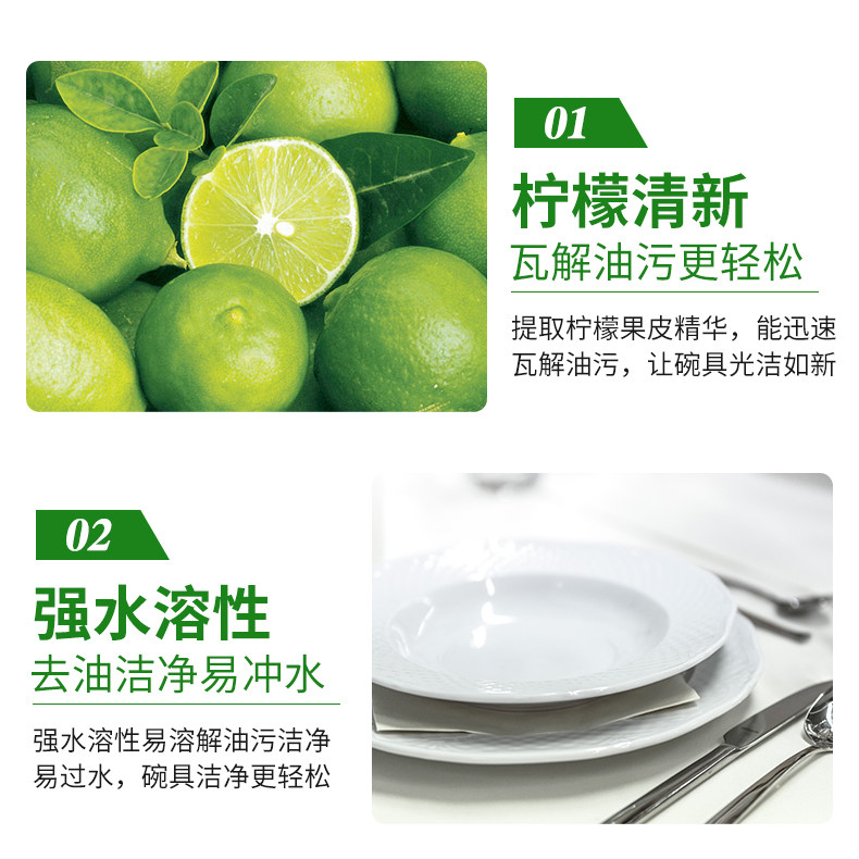 德国进口 Frosch 柠檬浓缩洗洁精 750ml*3瓶 赠稀释瓶 图3