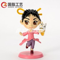 Resin Cartoon Doll Doll custom company mascot animation peripheral hand-made car decoration customization