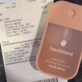 Хорошие вещи о жизни с высокой эстетикой~Дезинфицирующее средство Touchland — переносной санитайзер в виде спрея
