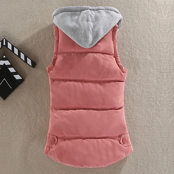 Áo vest cotton ngắn phiên bản Hàn Quốc của quý cô hoang dã 2018 mới xuân hè thu đông vest nữ vest vest - Áo vest bộ vest nữ đẹp