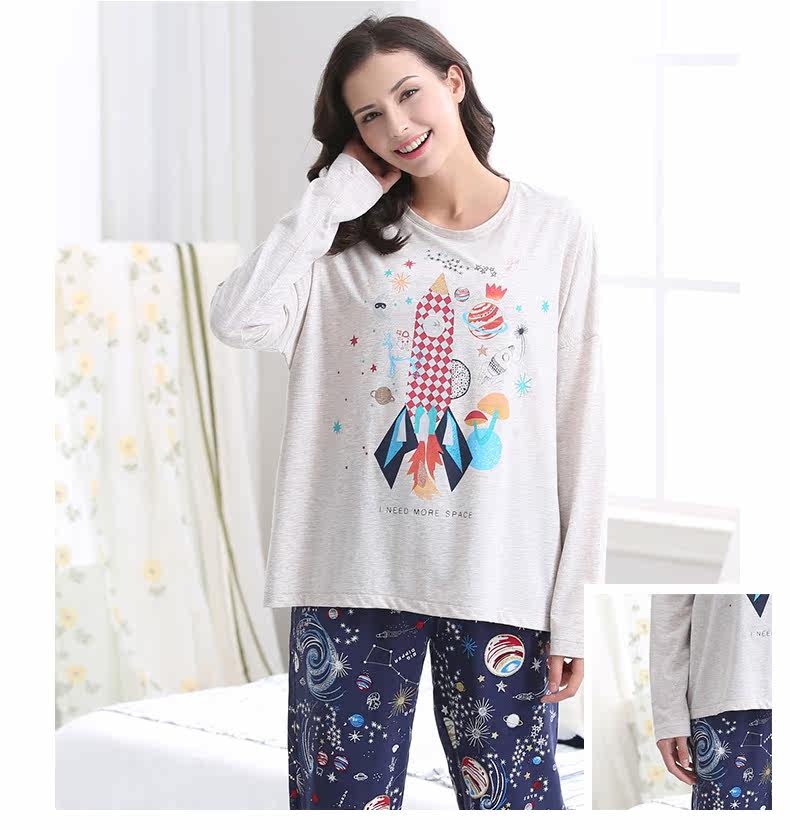 Pyjama mixte en Coton à manches longues - Ref 3005014 Image 13