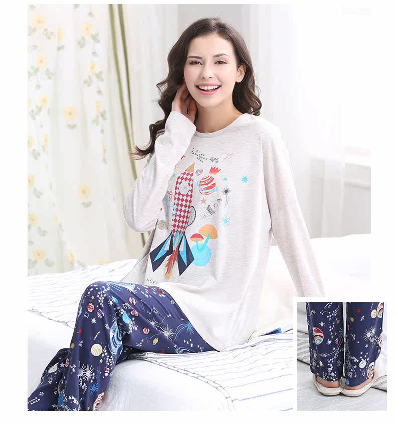 Pyjama mixte en Coton à manches longues - Ref 3005014 Image 17