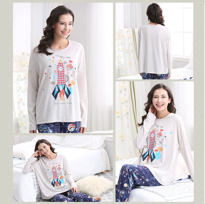 Pyjama mixte en Coton à manches longues - Ref 3005011 Image 11