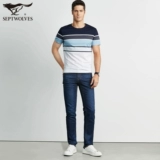 Septwolves, весенние джинсы, штаны для отдыха, 2020, тренд сезона, свободный прямой крой