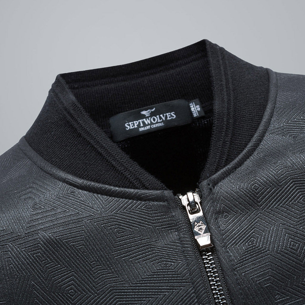 Blouson homme SEPTWOLVES    manches longues en Laine - Ref 3118109 Image 3