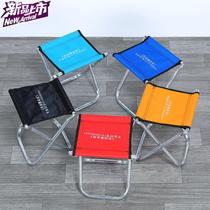 Folding small stool bench Portable Outdoor Maza Ultra-light Subway train travel chair Queuing seatless artifact