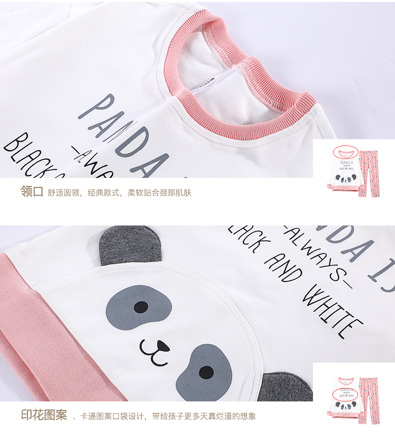 Đồ lót trẻ em màu đỏ đậu nhà trẻ em cotton dài tay mùa thu và mùa đông trẻ em cotton trẻ em gia đình phù hợp với quần áo cha mẹ trẻ em bộ đồ mặc nhà