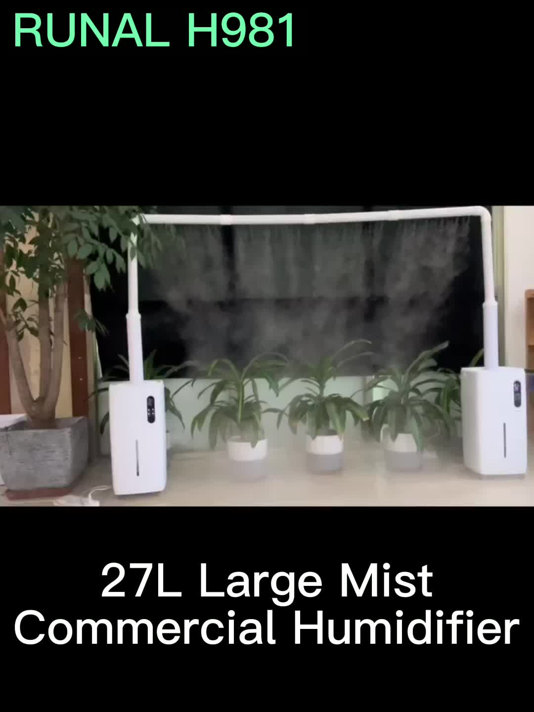 Runal Smart 27l Big Large Fogger Room Commercial Industry Agricultural