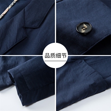 男士防晒服男薄款西装春夏季中年休闲免烫单西服上衣男装，男装防晒衣，电商B212（原钱塘6029）