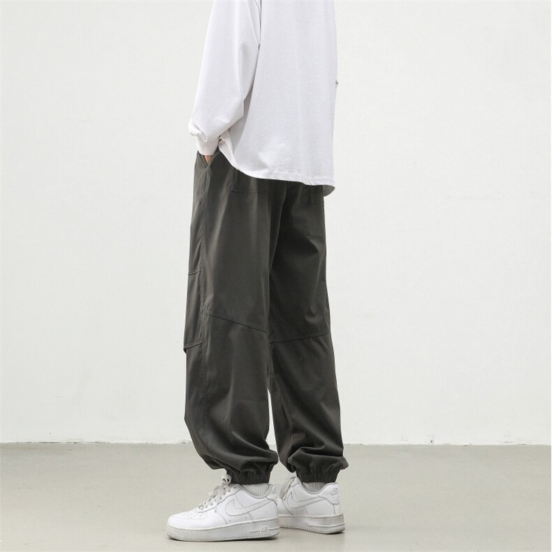 新款束脚伞兵裤M~5XLXZ604-KG61-P50控68,男装休闲裤,星座604