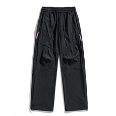春夏美冲锋裤男户外机能风登山运动裤高街设计感休闲裤AK0251-P53，男装休闲裤，星座308B-2