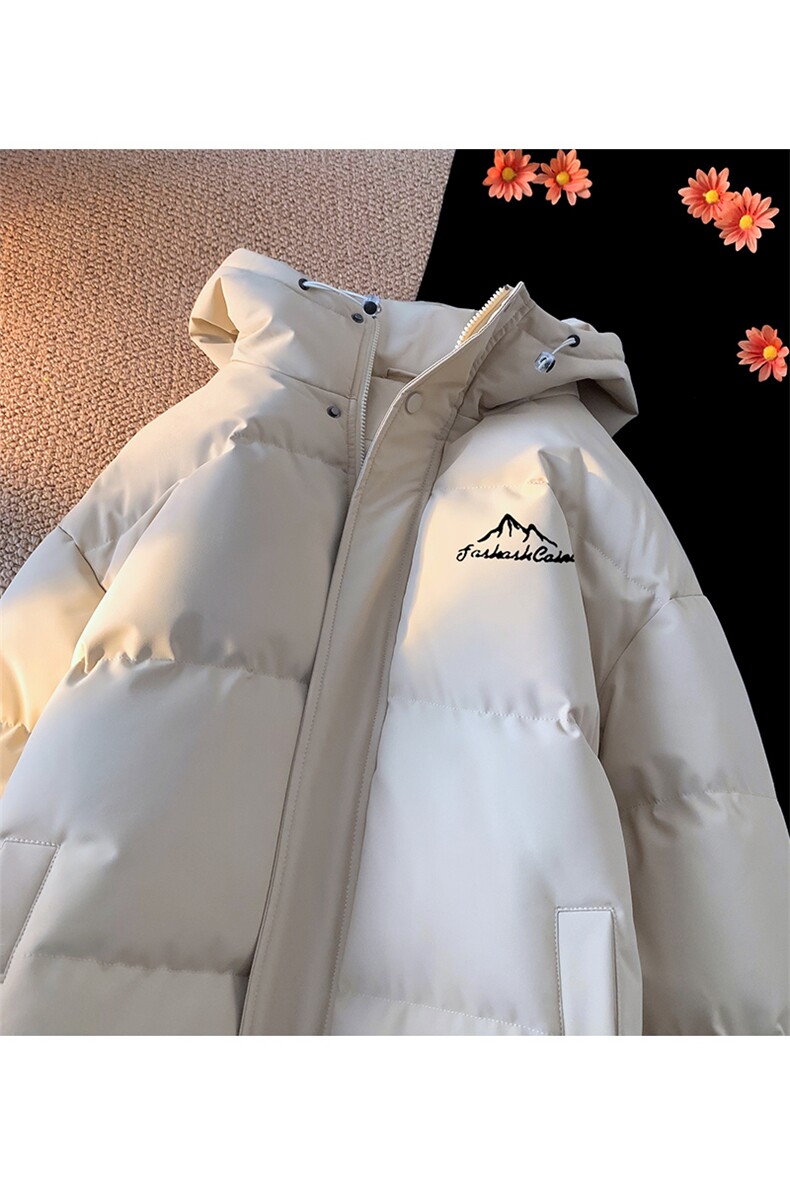 棉衣男冬季新款港风宽松连帽棉服学生棉服MF200-P69(现货,男装棉衣,星座214-3