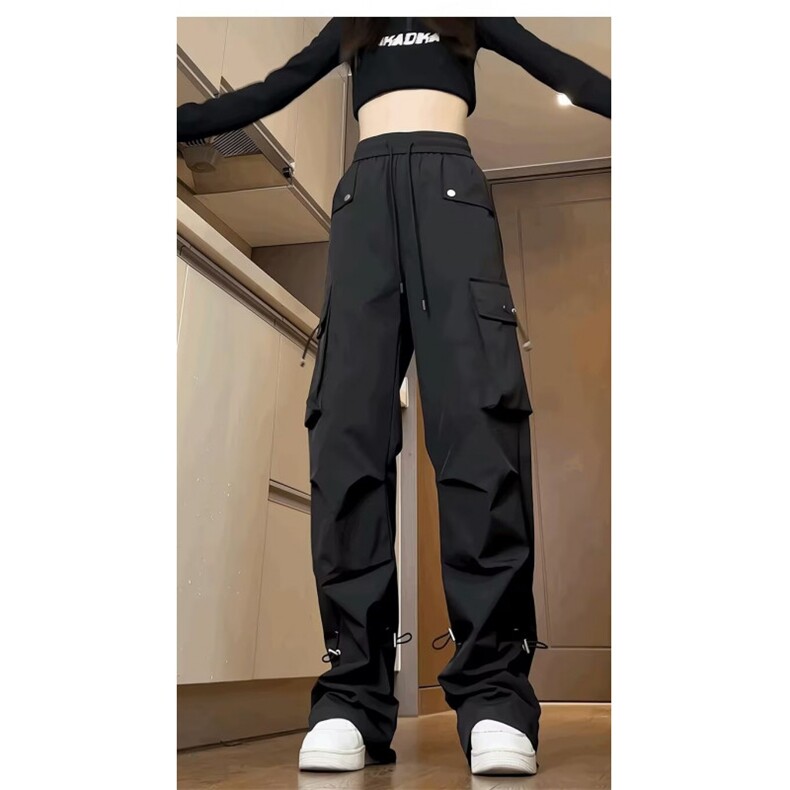 休闲裤男女款侧边大口袋潮百搭P35Y9025,男装休闲裤,星座1112-1