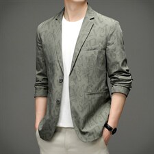2023秋季新款男士西服中年商务休闲时尚男装纯色西装上衣外套，男装西服，电商B212（原钱塘6029）