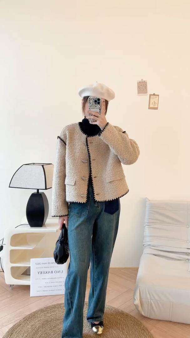 2022颗粒外套小个子穿搭，其它，泰靡(1F)