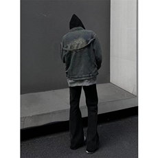 自家图，博主风cleanfit牛仔外套男美式复古夹克NZJK002-P95，男装夹克，星座1007（原301D）