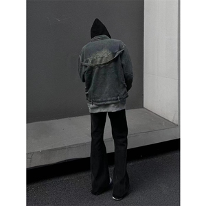 自家图，博主风cleanfit牛仔外套男美式复古夹克NZJK002-P95图片