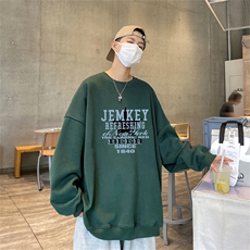 特P25控48秋冬新款男士圆领卫衣宽松休闲日常百搭上衣WQ2448，男装卫衣，电商B370