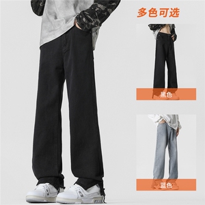 磨白水洗牛仔裤深度库存加绒款-G113-TP35图片