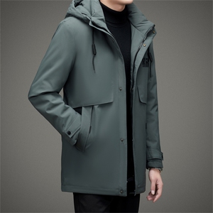 BAMJ-89815钱塘2020-2冬季厚款商务休闲中年男士有帽羽绒服P255图片