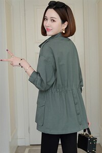 风衣女士2025春秋装新款韩版宽松显瘦今年流行减龄小个子上衣外套图片