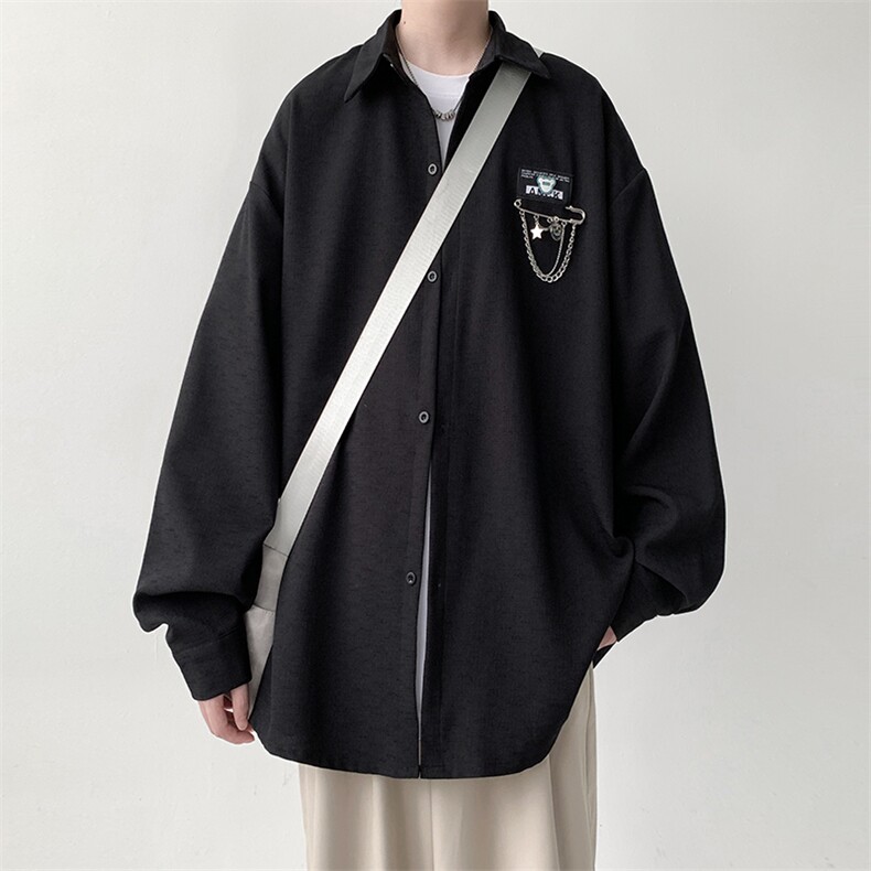 时尚男生长袖衬衫KD626-P30,男装衬衫,电商D312