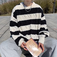 毛衣男港味2023秋季复古日系针织衫MY181P38，男装针织衫/毛衣，星座1116-2