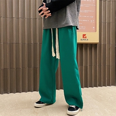 2023年新款男裤休闲百搭纯色束脚裤宽松运动裤H91008-P55，男装休闲裤，星座717