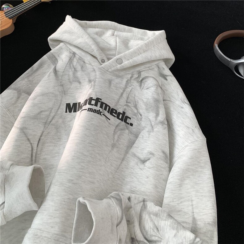 大砂洗工艺重磅连帽卫衣常规款B386-DB34特批55-控88，男装卫衣，电商B386