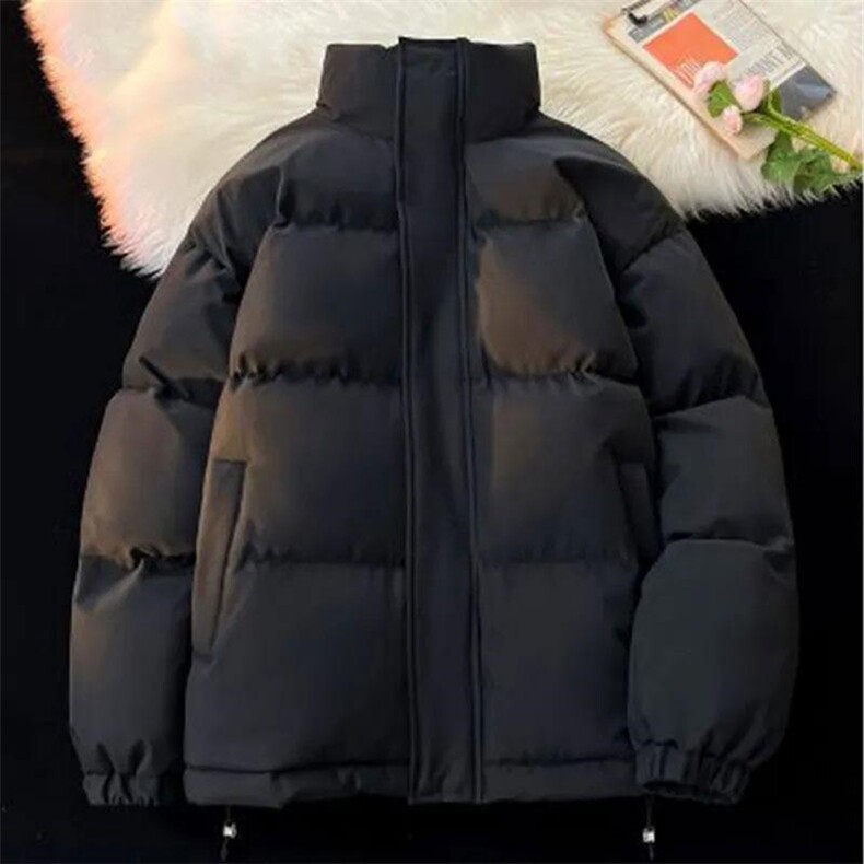 现货高品质美式高街冬季重磅三防加厚羽绒棉衣厚外套面包棉服,男装棉衣,电商A486