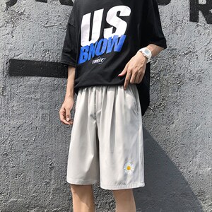 夏季新款休闲短裤男士韩版青少年中裤五分裤DK517特批16图片
