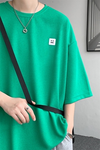 8XL-M  重磅！特大码T潮牌上衣男中性华夫格短袖T恤DX304P25控39图片