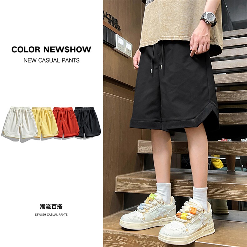 现货 夏季工装短裤男ins潮牌休闲百搭潮流痞帅五分裤D02516-P40图片