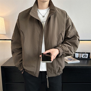 2026店主风春季简约休闲立领棒球服时尚潮流夹克外套男965-P85图片