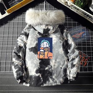 MC49042-P135 日系潮衣男大码派克服男工装服外套袄图片
