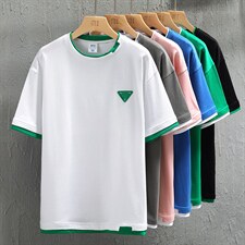 夏季新款男士短袖T恤时尚舒适百搭青春帅气潮牌TC3130-P30，男装T恤，星座717