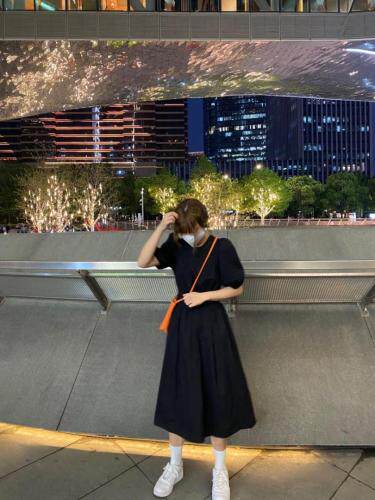 【现货】8950韩版收腰连衣裙，女装连衣裙，淳·清雅秀