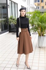 现货-假两件内搭连衣裙，女装连衣裙，依歌贝诺