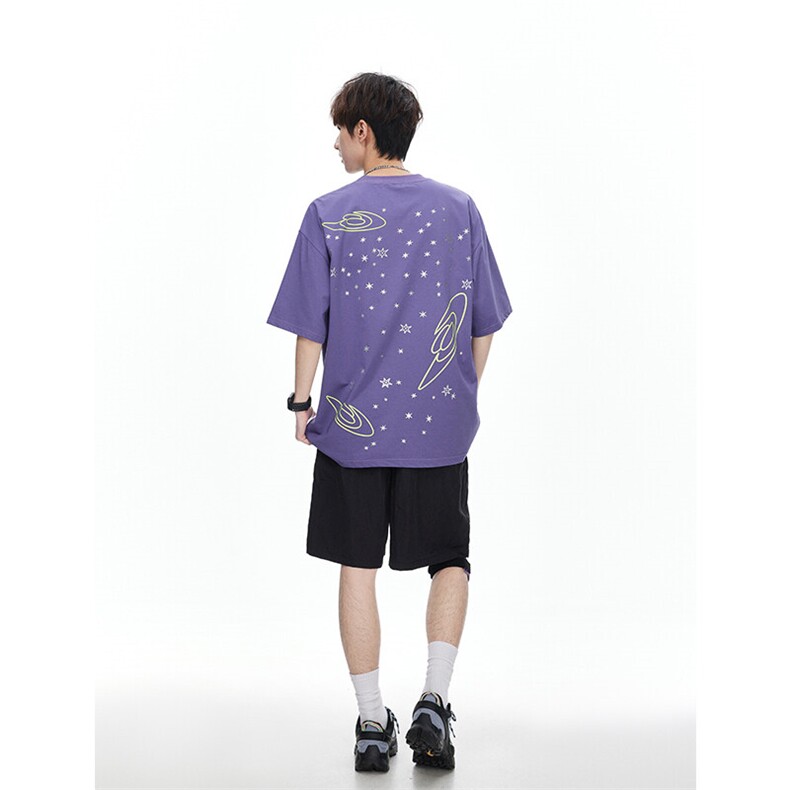 索罗娜抗菌防晒速干满天星短袖男女cp176-特p40,男装T恤,电商B371