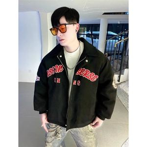 米奇卡通刺绣棒球棉服夹棉加厚外套 MY6043 特P135图片